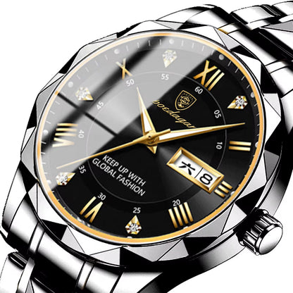 Waterproof Luminous Double Calendar Men's Watch